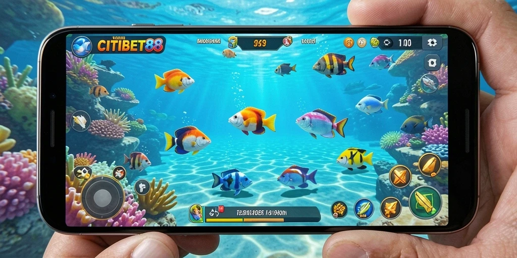 Gameplay seru dalam CITIBET88 menembak ikan.