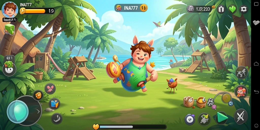Tampilan menarik dari gameplay <strong>INA777</strong> yang penuh warna.