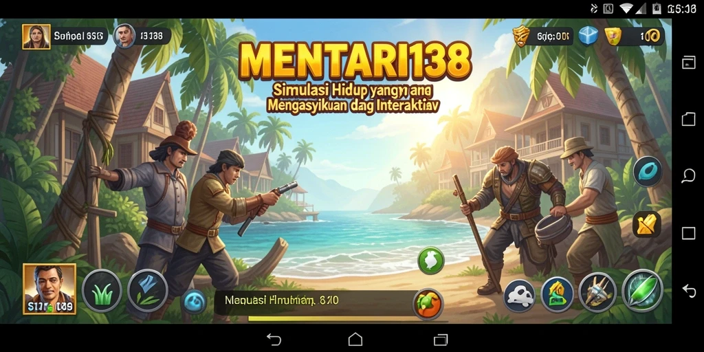 Tampilan gameplay MENTARI138 yang interaktif dan menarik.
