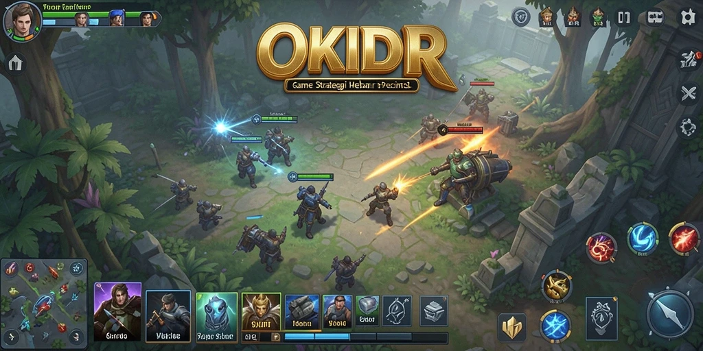 Tampilan gameplay <strong>OKIDR</strong> yang seru dan menantang dalam genre SLG.