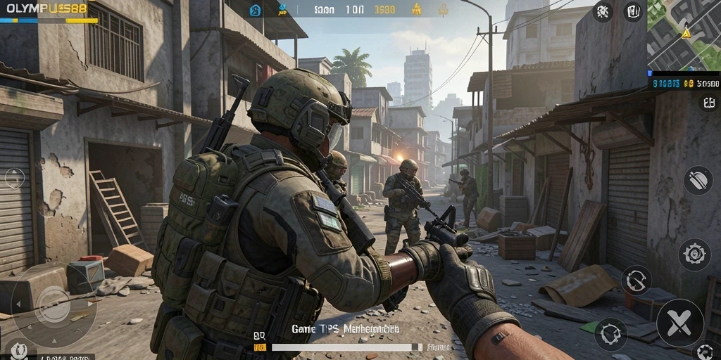 Gameplay OLYMPUS88 yang seru dan mendebarkan dalam pertempuran TPS.
