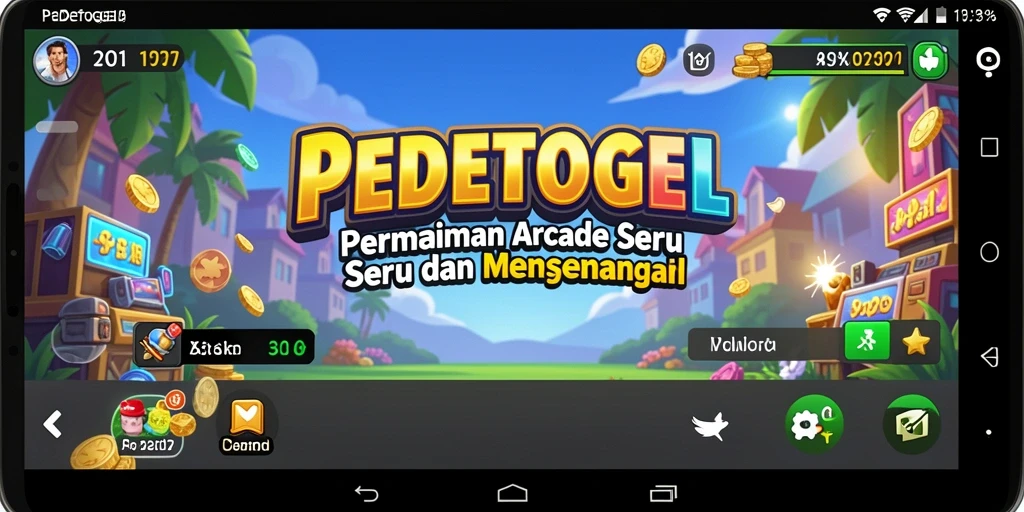 Tampilan gameplay PEDETOGEL yang seru dan menantang.